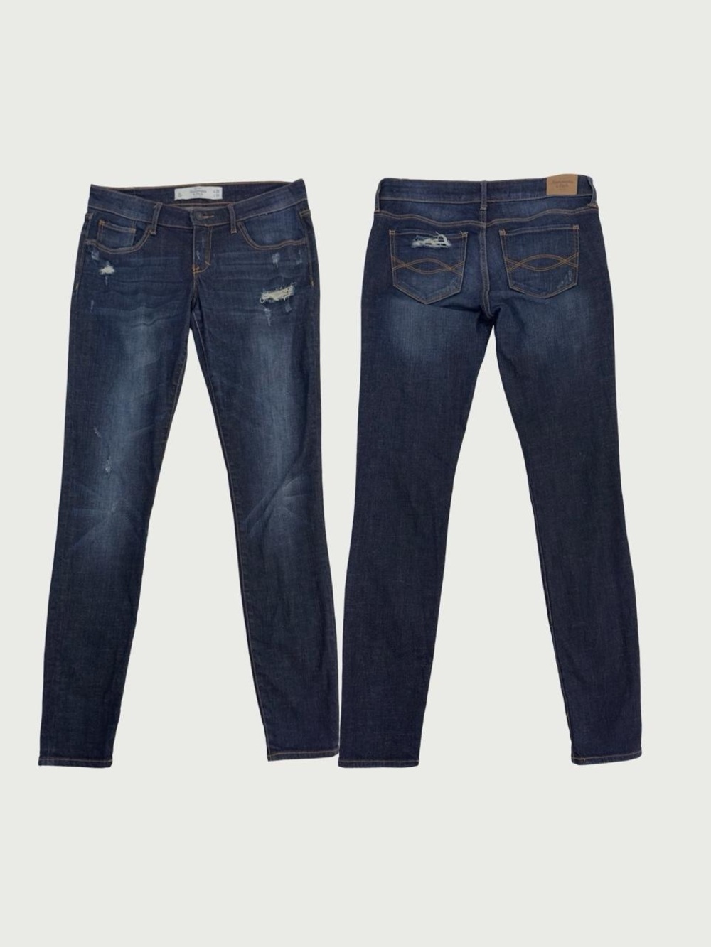 Vintage Abercrombie & Fitch Low Rise Skinny Jeans